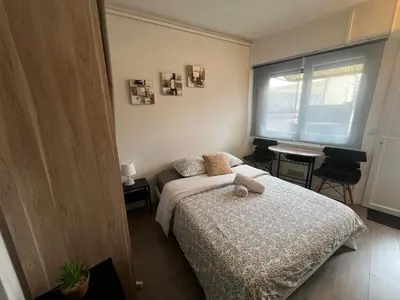 Un ou plusieurs lits dans un hébergement de l'établissement Studio k Maisons des Examens, ligne 14, Paris