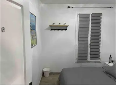 Un ou plusieurs lits dans un hébergement de l'établissement BXX Private complex 10 min PARIS EXPO 12 rooms