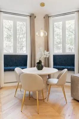Coin salon dans l'établissement Pick A Flat's Apartments in Batignolles - Rue Gauthey