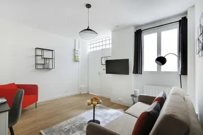 Télévision ou salle de divertissement dans l'établissement A0# Republic # Marais # 1BedRoom # Paris03 # AC
