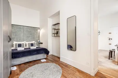 Un ou plusieurs lits dans un hébergement de l'établissement A11#RépubliqueMarais1BedRoomParis03AC