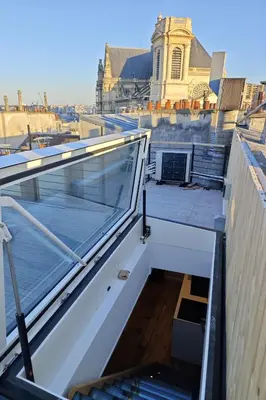 Balcon ou terrasse dans l'établissement Paris RoofTop