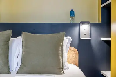 Un ou plusieurs lits dans un hébergement de l'établissement A31#Republique # 1BedRoom # Marais # Paris03 # AC