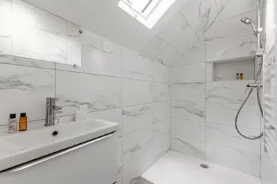 Salle de bains dans l'établissement B41#République#Marais#1BedRoom#Paris03#AC