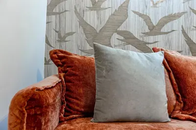 Coin salon dans l'établissement B32#République#1BedRoom#Marais#Paris03#AC
