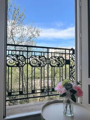 Balcon ou terrasse dans l'établissement Appartement A deux pas de Gare de Lyon