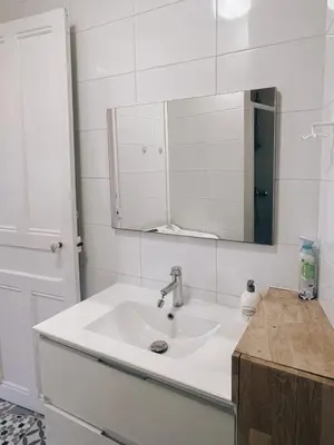 Salle de bains dans l'établissement Appartement A deux pas de Gare de Lyon