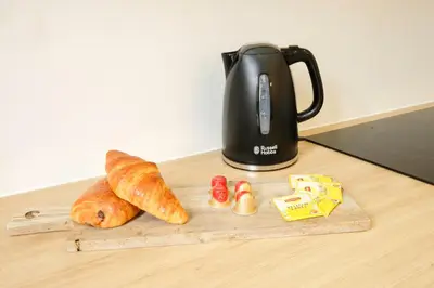 Options de petit-déjeuner proposées aux clients de l'établissement Le Dantzig - Paris Expo, métro Convention