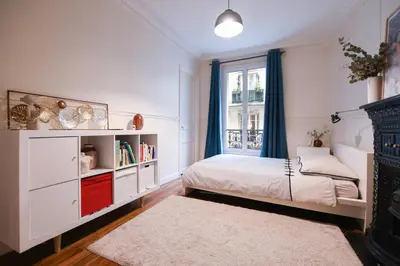 Un ou plusieurs lits dans un hébergement de l'établissement GuestReady - Charm an Comfort in Épinettes