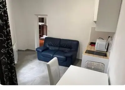 Cuisine ou kitchenette dans l'établissement Beau 2-pieces rch très proche de Paris