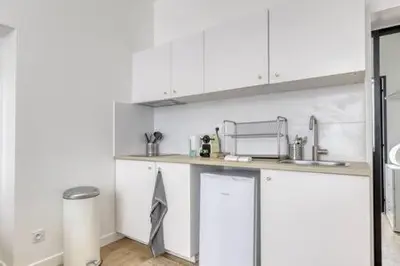 Cuisine ou kitchenette dans l'établissement L'ouest - LB - Magnificent flat - 4 people