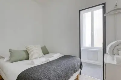 Un ou plusieurs lits dans un hébergement de l'établissement L'ouest - LB - Magnificent flat - 4 people