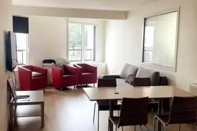 Coin salon dans l'établissement Nid douillet pour 6p - St Denis *
