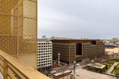 Vue générale sur Aubervilliers ou vue de la ville depuis l'appartement