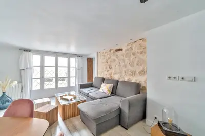Coin salon dans l'établissement GuestReady - Elegant 2BR Ap in Saint-Martin