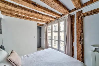 Un ou plusieurs lits dans un hébergement de l'établissement GuestReady - Elegant 2BR Ap in Saint-Martin