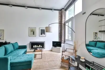 Coin salon dans l'établissement Castex - LB - Beautiful apartment near Le Marais for four people