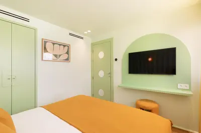 Un ou plusieurs lits dans un hébergement de l'établissement Paris Home Collection - Serviced Apartments Champs-Elysées - Rue de Ponthieu