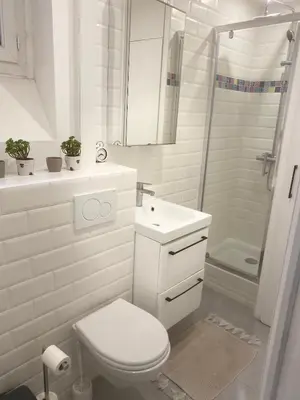 Salle de bains dans l'établissement Écrin au cœur de Paris