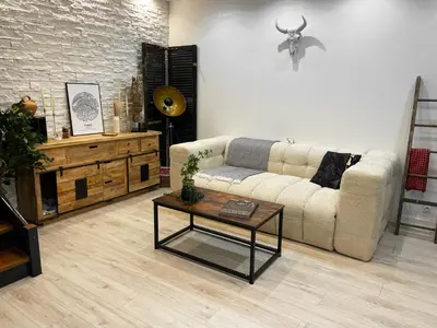 Coin salon dans l'établissement Love House - Maison entière et son jardin - Rare à Paris