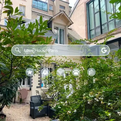Love House - Maison entière et son jardin - Rare à Paris