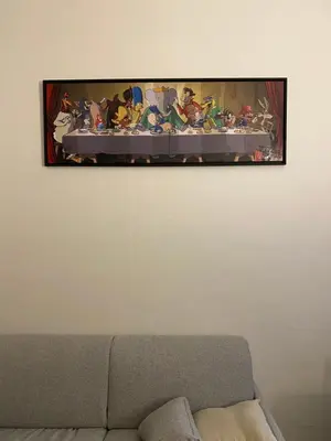 Coin salon dans l'établissement Loge, Studio facing Gare du Nord