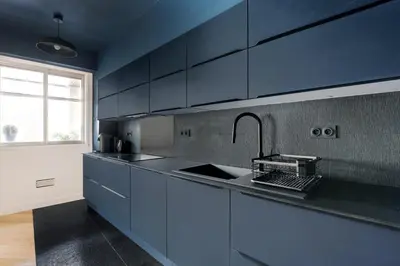 Cuisine ou kitchenette dans l'établissement Magnifique appartement 140 m2 avec terrasse - bail mobilité