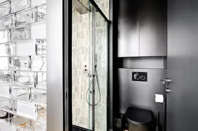 Salle de bains dans l'établissement Studio prestige