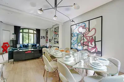 Plan de l'établissement Mansion with swimming pool - 5BD 10P - Neuilly
