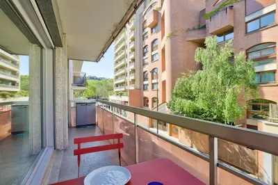 Balcon ou terrasse dans l'établissement Hidden gem in the heart of Paris' 11th district