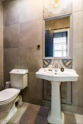 Salle de bains dans l'établissement Charming 2BR # Grands Boulevards