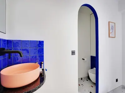 Salle de bains dans l'établissement Authentic apartment - 1BR 2P - Goutte-d'Or