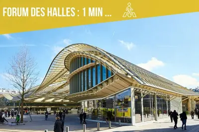 Plan de l'établissement Superbe appartement aux Halles I