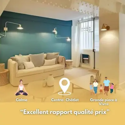 Sublime apartment - Halles II