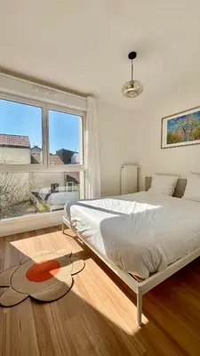 Un ou plusieurs lits dans un hébergement de l'établissement Maison 88 Malakoff