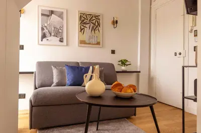 Plan de l'établissement Charming studio A C - 2P- Montorgueil