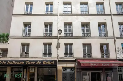 Plan de l'établissement Roi de Sicile - KP - Apartment in St Paul Le Marais