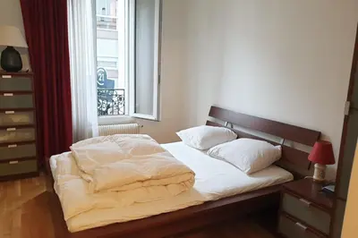 Un ou plusieurs lits dans un hébergement de l'établissement Dagorno - CI - Paris 12eme - Appartement pour 4 personnes