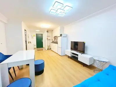 Télévision ou salle de divertissement dans l'établissement Apartment Le Marais