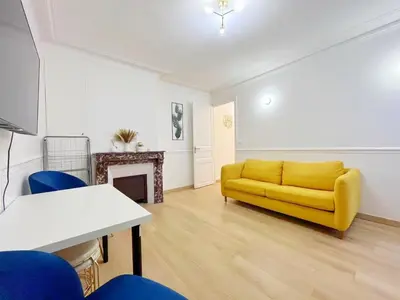 Coin salon dans l'établissement Cozy Ap des Gobelins