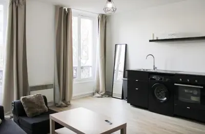 Coin salon dans l'établissement Superb apartment 1BR 4P - Etoiles Ternes