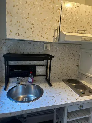 Cuisine ou kitchenette dans l'établissement Superbe Studio Miromesnil Elysée