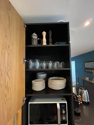 Cuisine ou kitchenette dans l'établissement Outstanding and sunbathed 3 br