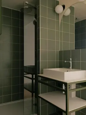 Salle de bains dans l'établissement Edgar Suites - Église