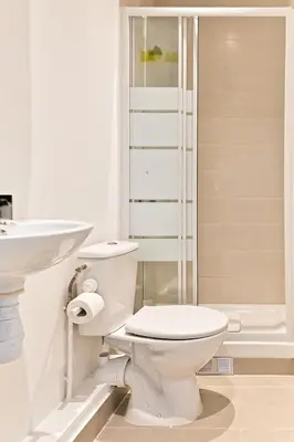 Salle de bains dans l'établissement Studio Élégant Paris - Père Lachaise
