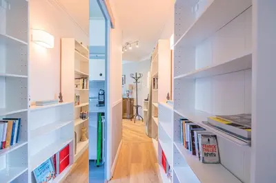 Cuisine ou kitchenette dans l'établissement Appartement - Roland-Garros & Parc des Princes