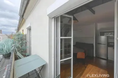 Balcon ou terrasse dans l'établissement Flexliving - One bedroom with balcony - Albert