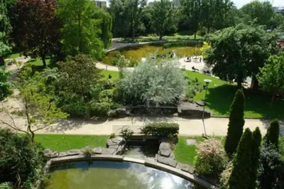 Jardin de l'établissement Flexliving - One bedroom with balcony - Albert