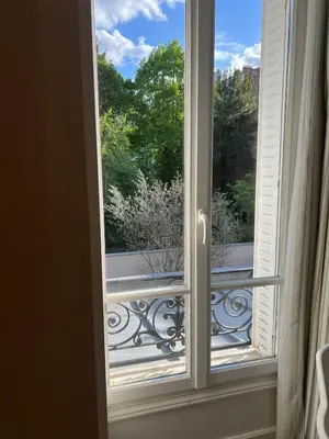 Balcon ou terrasse dans l'établissement Hotel particulier Montrouge -limitrophe Paris
