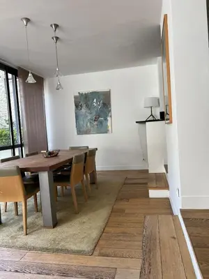 Cuisine ou kitchenette dans l'établissement Hotel particulier Montrouge -limitrophe Paris